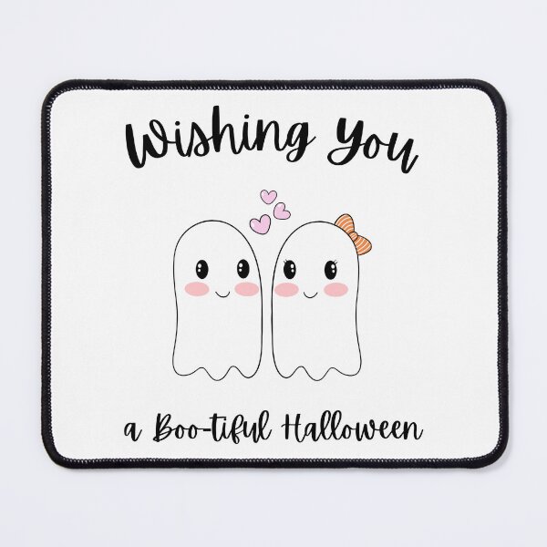 Item preview, Ghostly Love - Cute Couple Ghosts designed and sold by beautywithdemy.