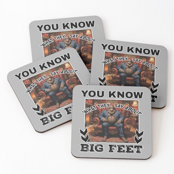Item preview, Bigfoot Feet Joke designed and sold by Nostalgia Busters.