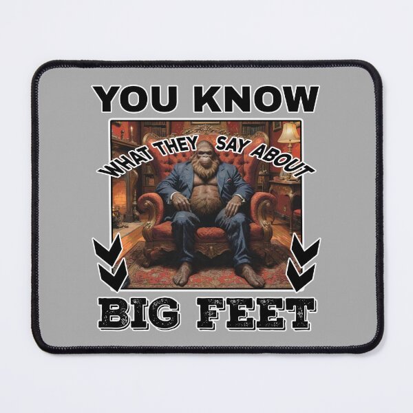 Item preview, Bigfoot Feet Joke designed and sold by Nostalgia Busters.