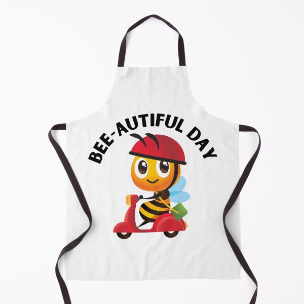 Item preview, Beautiful little bee with the phrase: Beautiful day designed and sold by mysummerland.