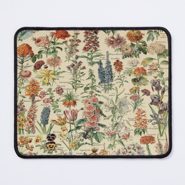 Item preview, Fleurs by Adolphe Philippe Millot designed and sold by AstroAppa.