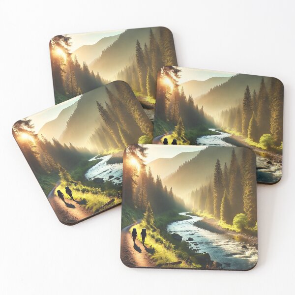 Item preview, Hiking through the magical wildness designed and sold by Indigo-Alan.