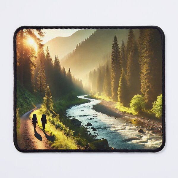 Item preview, Hiking through the magical wildness designed and sold by Indigo-Alan.