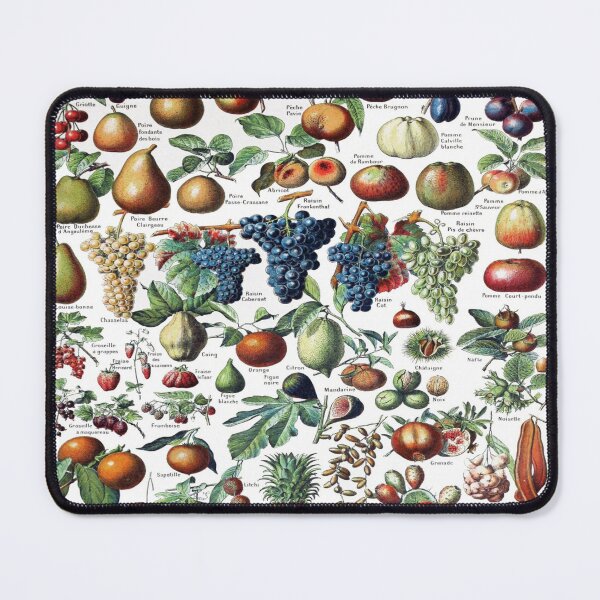 Item preview, Fruits by Adolphe Philippe Millot designed and sold by AstroAppa.