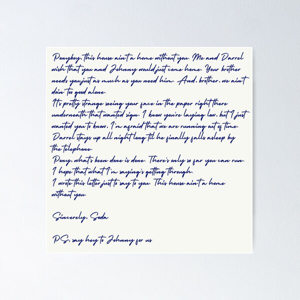 Item preview, Soda's Letter designed and sold by NYCBway.