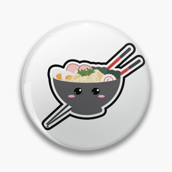 Item preview, Kawaii Ramen Bowl with Chopsticks designed and sold by PixylStix.