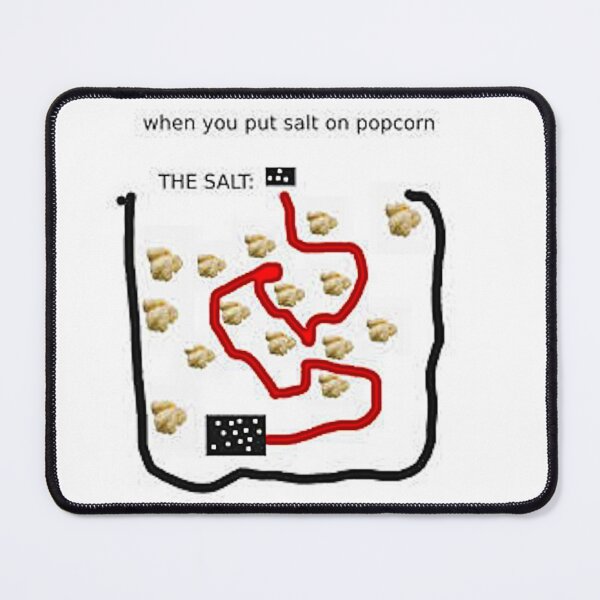 Item preview, Salty Popcorn - Popcorn Meme - Perfect for Movie Lovers and Snack Enthusiasts designed and sold by Earth Nature Creations.