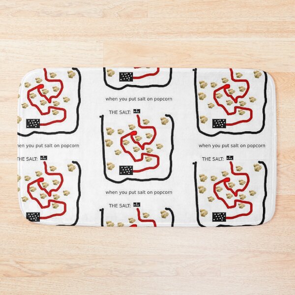 Item preview, Salty Popcorn - Popcorn Meme - Perfect for Movie Lovers and Snack Enthusiasts designed and sold by Earth Nature Creations.