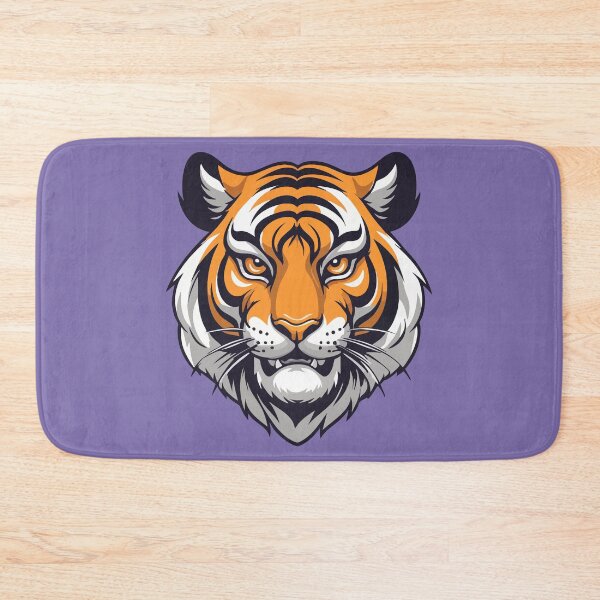 Item preview, Tiger Mascot Digital Art designed and sold by Magnolia Valley Art.