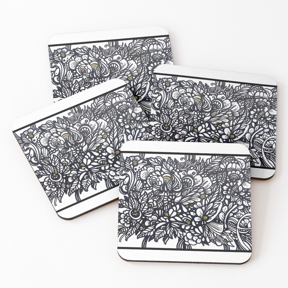 Item preview, Coasters (Set of 4) designed and sold by WiHO.