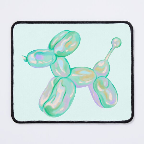 Item preview, Green Balloon Animal Dog designed and sold by aliteraryday.
