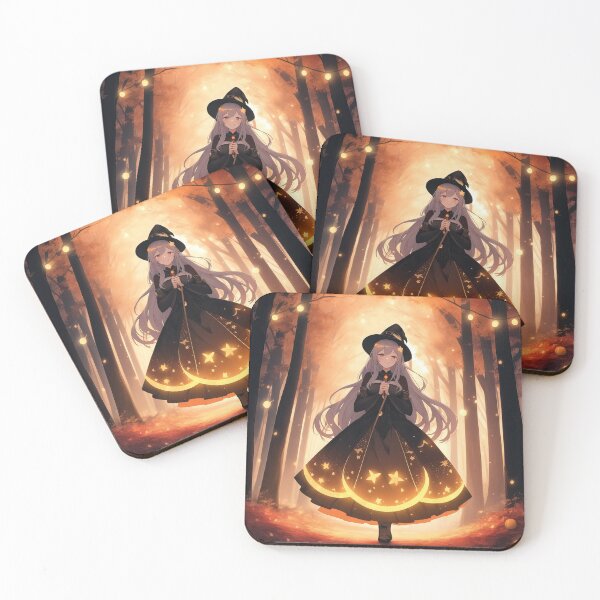 Item preview, Pretty Witches - Halloween Witch Fancy Dress designed and sold by FallenStarArt.