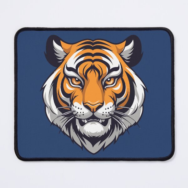 Item preview, Tiger Mascot Digital Art designed and sold by Magnolia Valley Art.