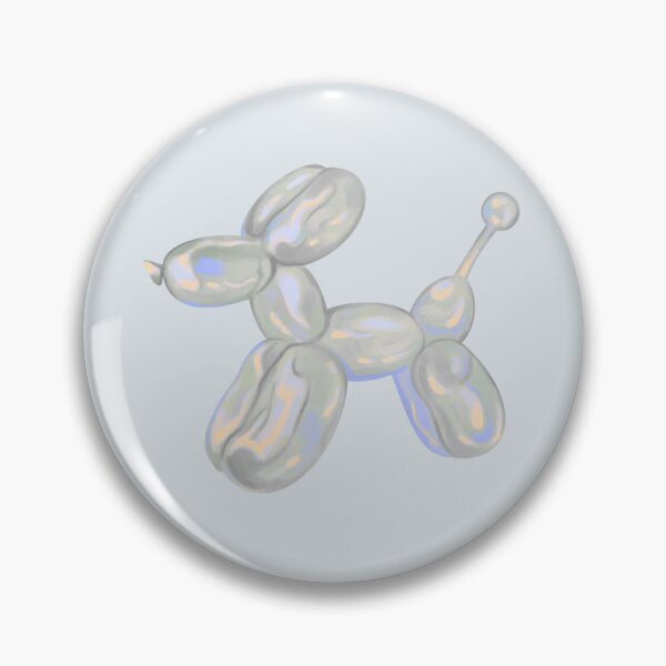 Item preview, Silver Balloon Animal Dog designed and sold by aliteraryday.