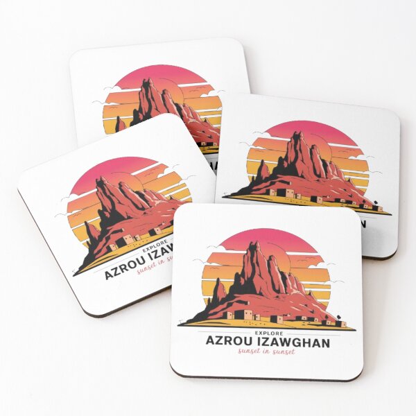 Item preview, Explore Azrou Izawghan, MOUNTAIN, sunset landscape designed and sold by idizayilstore.