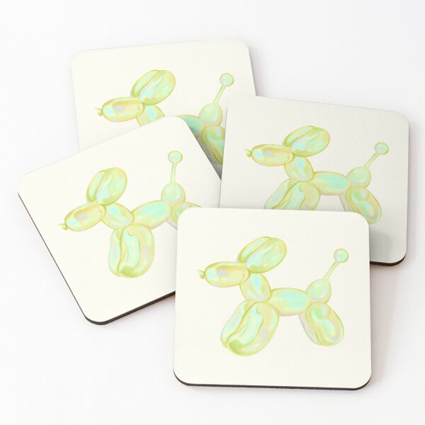 Artikelvorschau, Gelber Ballontierhund entworfen und verkauft von aliteraryday.