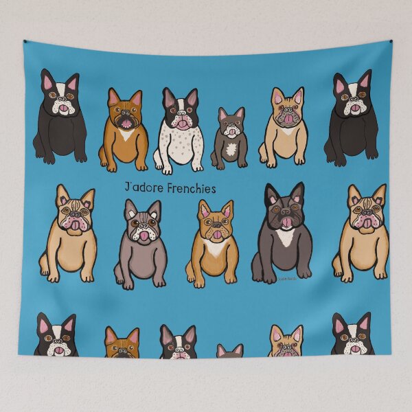 Item preview, Assorted Funny Frenchies designed and sold by Joslin Fields.
