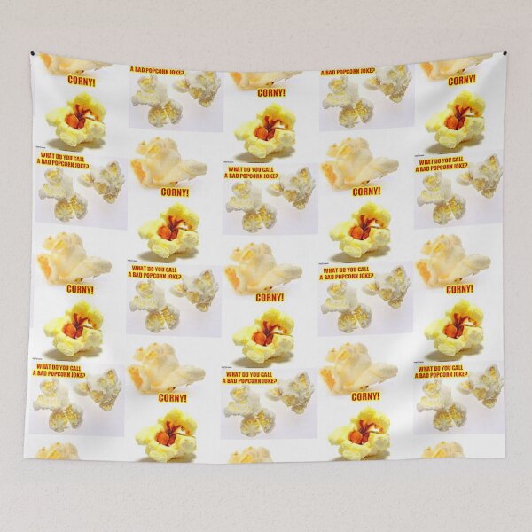 Item preview, Corny Popcorn - Popcorn Meme - Perfect for Movie Lovers and Snack Enthusiasts designed and sold by Earth Nature Creations.