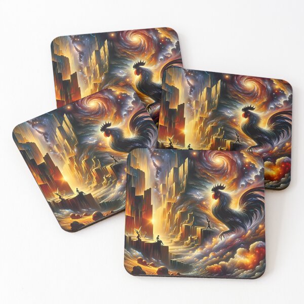 Item preview, Celestial Rooster Odyssey designed and sold by FNORD-10111.