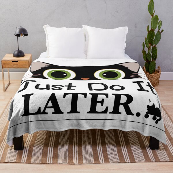 Item preview, Just do it! later Cat BoBo designed and sold by zirca31.
