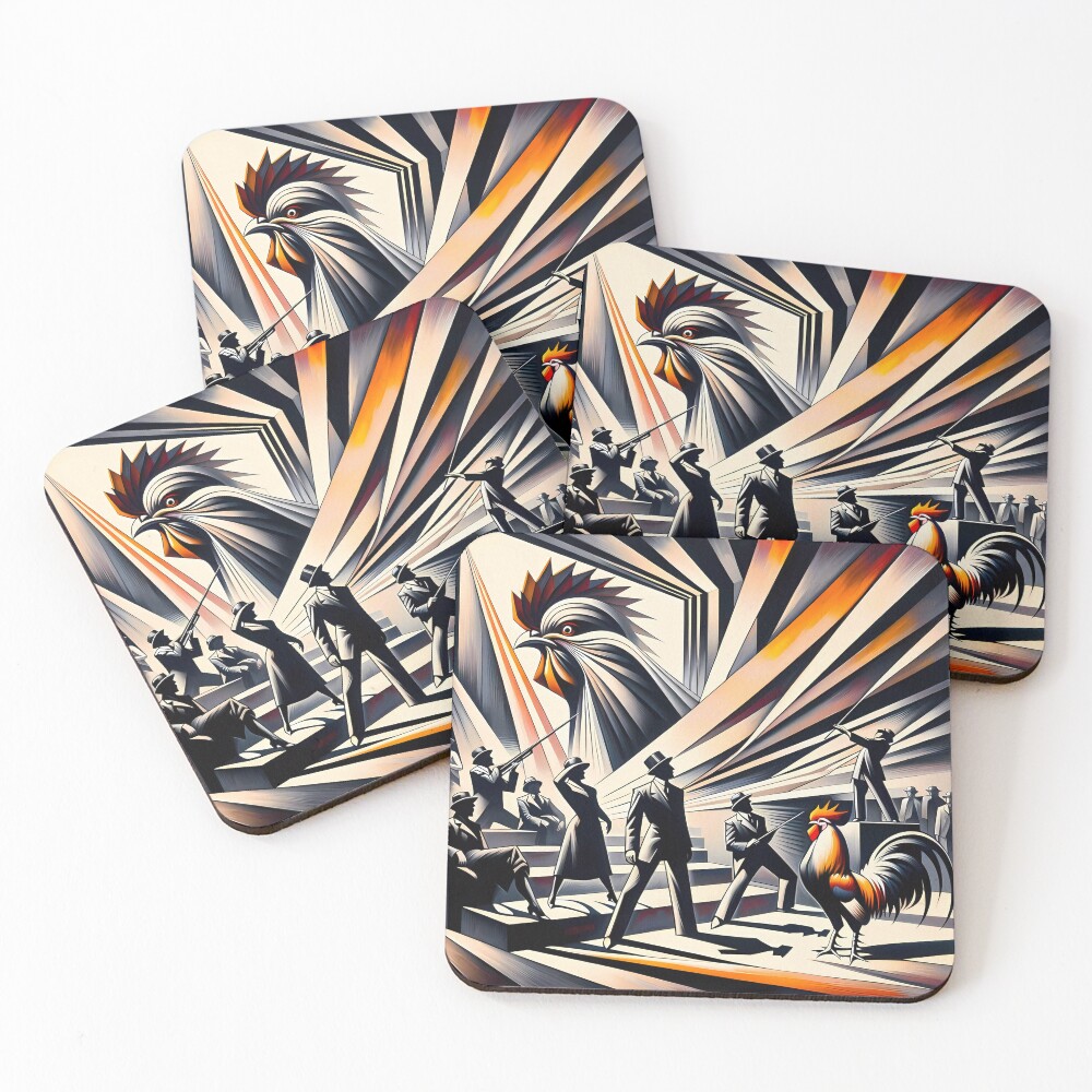 Item preview, Coasters (Set of 4) designed and sold by FNORD-10111.