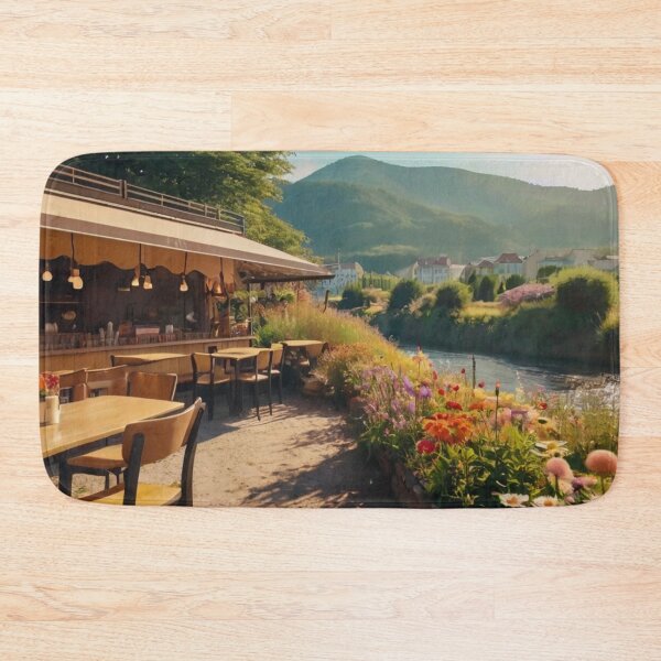 Item preview, Meadow Café by the River designed and sold by BlareBlare.