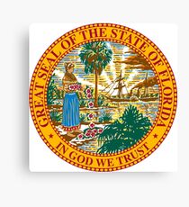 Great Seal of Florida Canvas Print