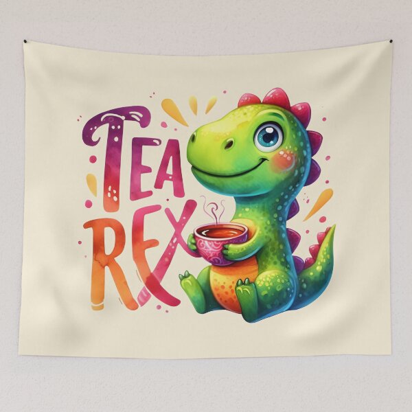 Item preview, Tea Rex Dragon designed and sold by BuxomBabe21.