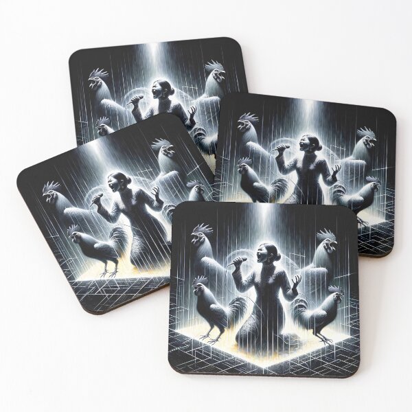 Item preview, Chorus of Roosters designed and sold by FNORD-10111.