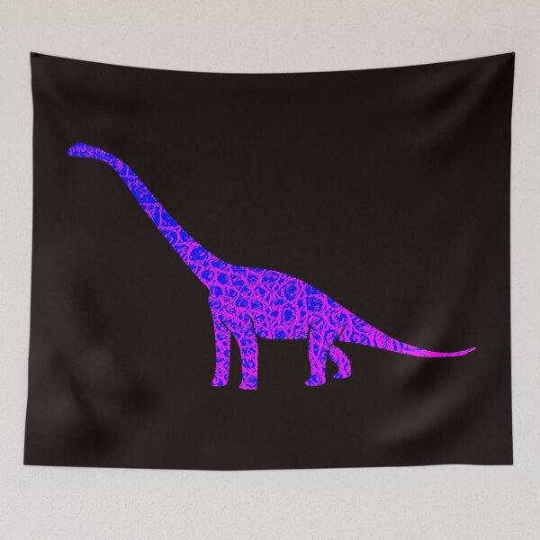 Item preview, Fuchsia and Blue Crocodile Skin Design/Diplodocus designed and sold by DesignFantazia.