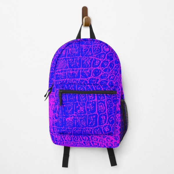 Item preview, Fuchsia and Blue Crocodile Skin Design/Diplodocus designed and sold by DesignFantazia.