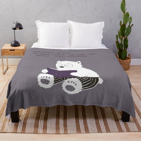 Item preview, Polar bear reading designed and sold by pothebear963.