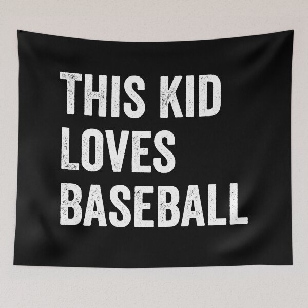 Item preview, This Kid Loves Baseball Lover designed and sold by WhistleCloset.