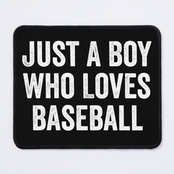 Item preview, Just a Boy Who Loves Baseball Player designed and sold by WhistleCloset.