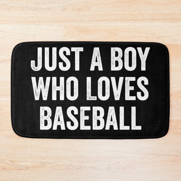 Item preview, Just a Boy Who Loves Baseball Player designed and sold by WhistleCloset.
