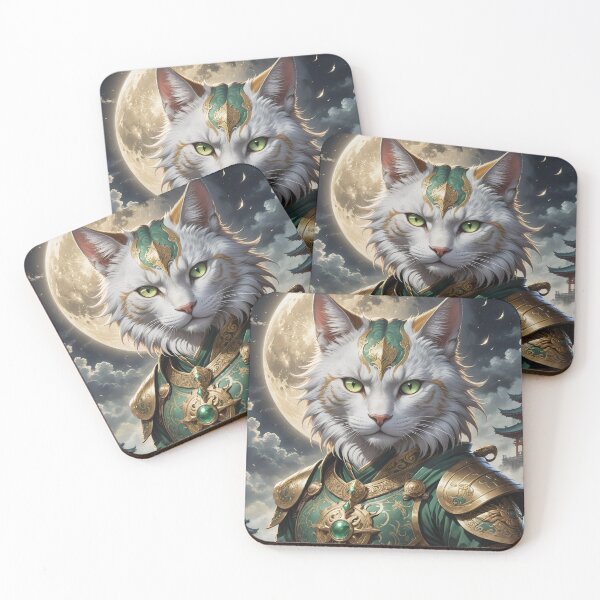 Item preview, Epic Armored Cat Warrior designed and sold by Nostalgia Busters.