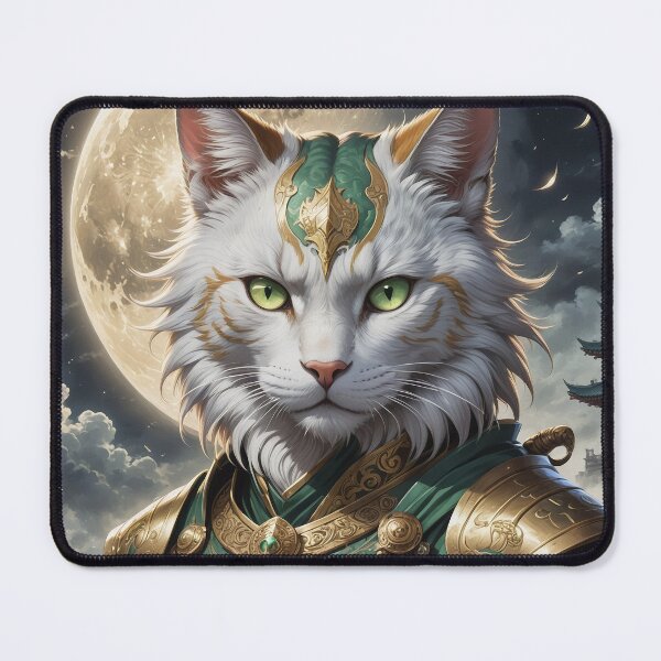 Item preview, Epic Armored Cat Warrior designed and sold by Nostalgia Busters.