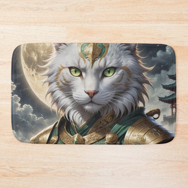 Item preview, Epic Armored Cat Warrior designed and sold by Nostalgia Busters.