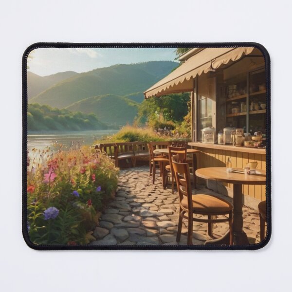 Item preview, Nature’s Café by the Mountain Stream designed and sold by BlareBlare.