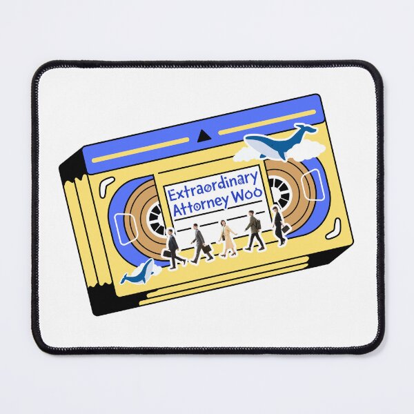 Item preview, Extraordinary Attorney Woo Kdrama VHS Sticker designed and sold by simon's heart ♡.