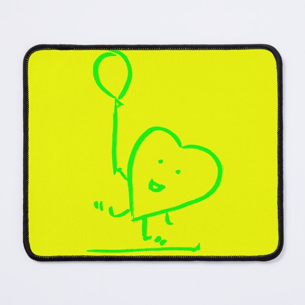 Item preview, Green Balloon Dance Neon Yellow 80s vibe designed and sold by MagentaTwilight.