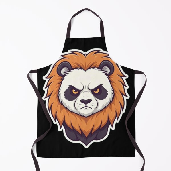 Item preview, Grumpy Lion Panda designed and sold by StickersRyous.