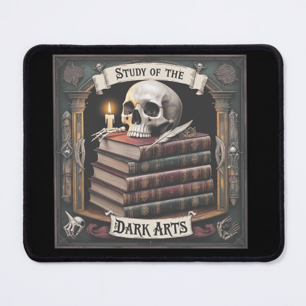 Item preview, Dark arts study, dark academia, skeleton, dark sciences designed and sold by DorineDesign.