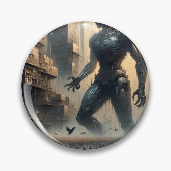 Item preview, Cybernetic Dystopia: Fowl Encounter designed and sold by FNORD-10111.