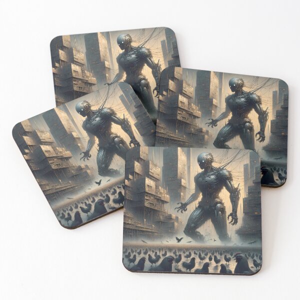 Item preview, Cybernetic Dystopia: Fowl Encounter designed and sold by FNORD-10111.