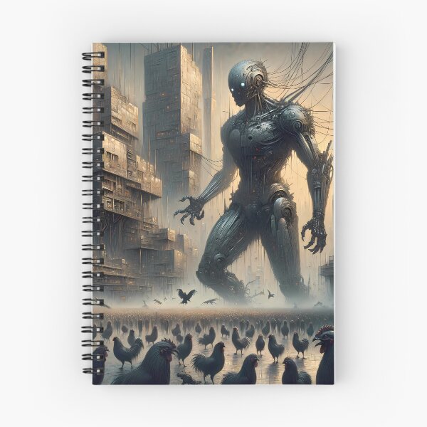 Item preview, Cybernetic Dystopia: Fowl Encounter designed and sold by FNORD-10111.