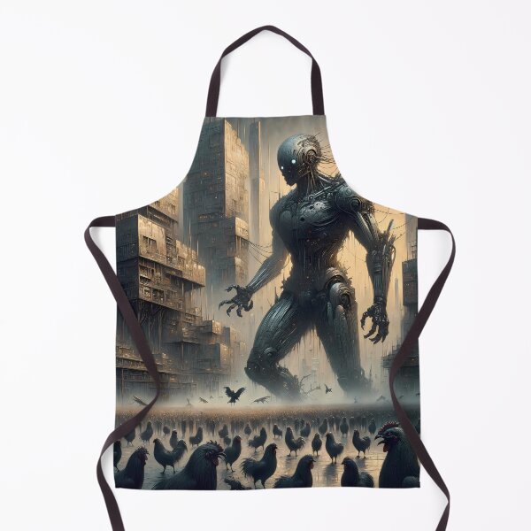 Item preview, Cybernetic Dystopia: Fowl Encounter designed and sold by FNORD-10111.
