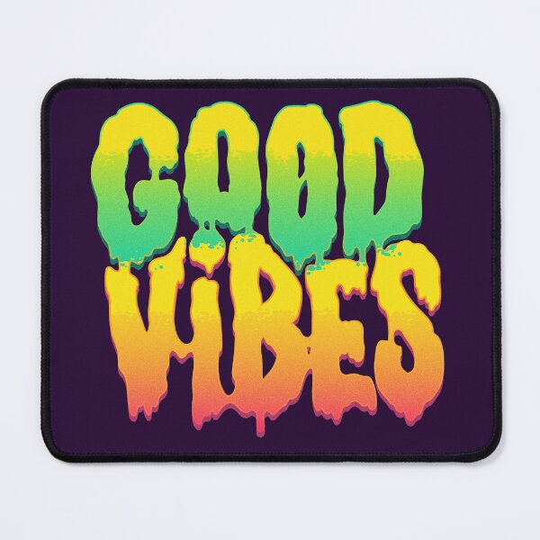 Item preview, Good Vibes | Spooky Horror Drippy Typography designed and sold by Bair Bones.
