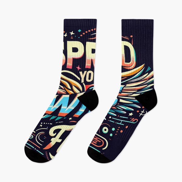 Item preview, Spread Your Wings and Fly, typography designed and sold by maxmaj.