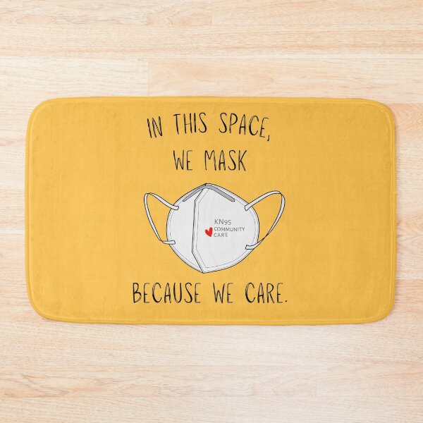 Item preview, Mask Sign, Community Care designed and sold by sarahelainepdx.